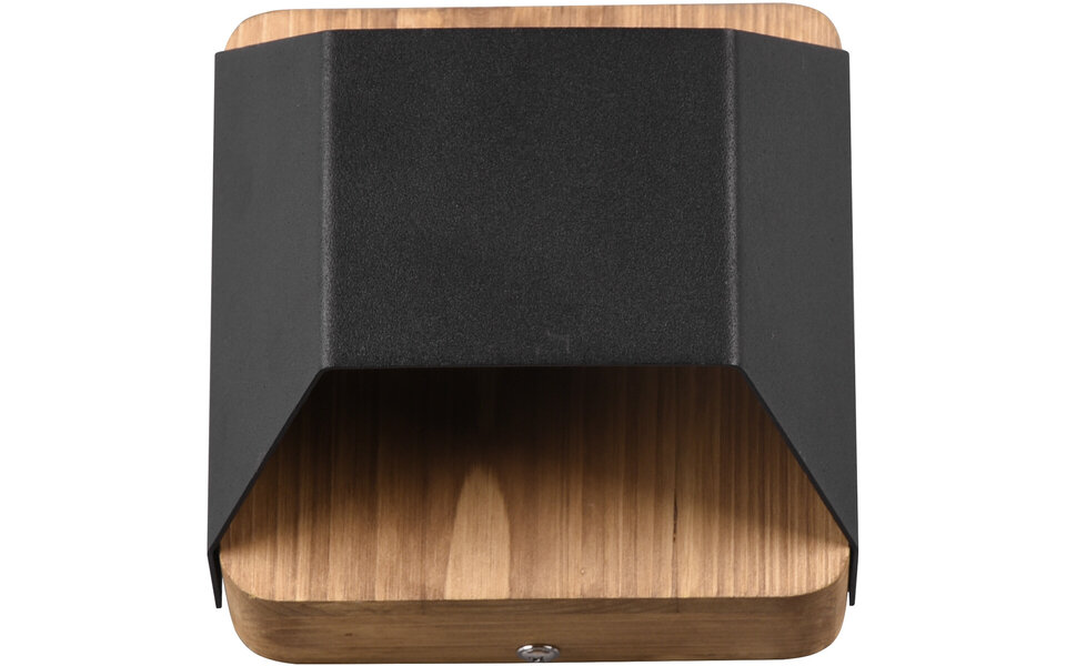 HLW LED Dimmable LED Wall Lamp Matte Black with Warm White 3000K and OSRAM LEDs - 4.3W HLW LED Dimmable LED Wall Lamp Matte Black with Warm White 3000K and OSRAM LEDs - 4.3W