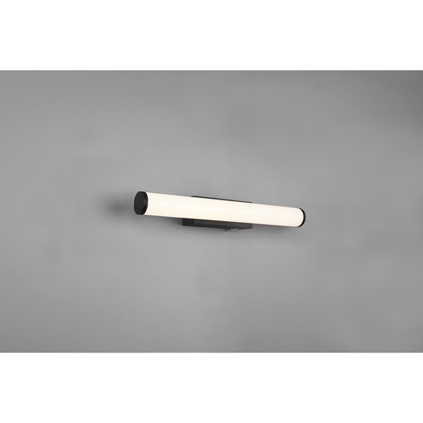 HLW LED LED Wandlamp Mat Zwart Rond - Warm Wit 3000K - 4.3W LED, Duurzaam Aluminium HLW LED LED Wandlamp Mat Zwart Rond - Warm Wit 3000K - 4.3W LED, Duurzaam Aluminium