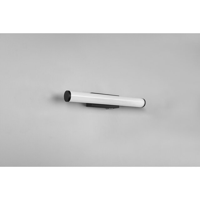 HLW LED LED Wandlamp Mat Zwart Rond - Warm Wit 3000K - 4.3W LED, Duurzaam Aluminium HLW LED LED Wandlamp Mat Zwart Rond - Warm Wit 3000K - 4.3W LED, Duurzaam Aluminium