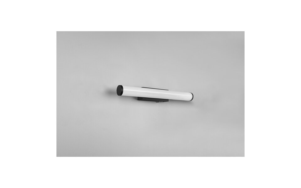 HLW LED LED Wall Lamp Matte Black Round - Warm White 3000K - 4.3W LED, Durable Aluminum