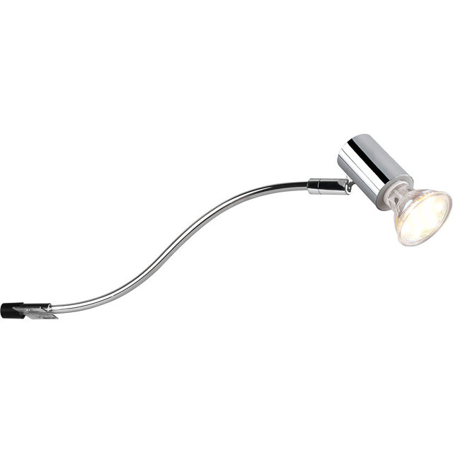 LED wandlamp | 5W | Glans chroom | GU10 | IP44 | Rond Verlichting per ruimte