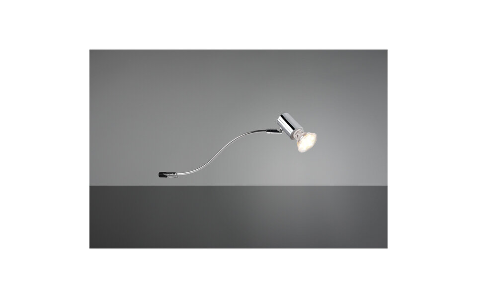 HLW LED Trion Giano LED Wandlamp - Spatwaterdicht IP44, GU10 Fitting, Aluminium, Glans Chroom HLW LED Trion Giano LED Wandlamp - Spatwaterdicht IP44, GU10 Fitting, Aluminium, Glans Chroom
