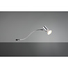 HLW LED Trion Giano LED Wall Lamp - Splashproof IP44, GU10 Fitting, Aluminum, Polished Chrome