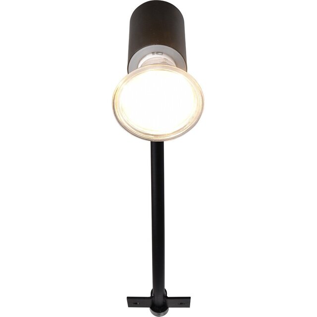 HLW LED LED Wall Lamp Matte Black - Splashproof IP44 - GU10 Fitting - Aluminum