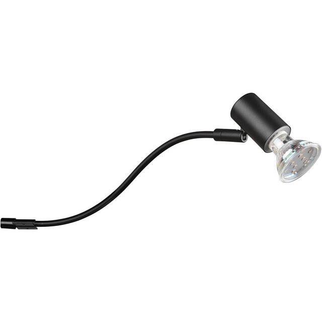 HLW LED LED Wall Lamp Matte Black - Splashproof IP44 - GU10 Fitting - Aluminum