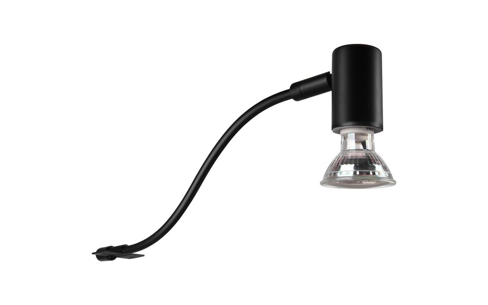 HLW LED LED Wandlamp Mat Zwart - Spatwaterdicht IP44 - GU10 Fitting - Aluminium HLW LED LED Wandlamp Mat Zwart - Spatwaterdicht IP44 - GU10 Fitting - Aluminium