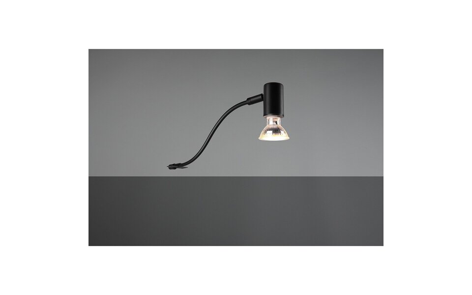 HLW LED LED Wall Lamp Matte Black - Splashproof IP44 - GU10 Fitting - Aluminum