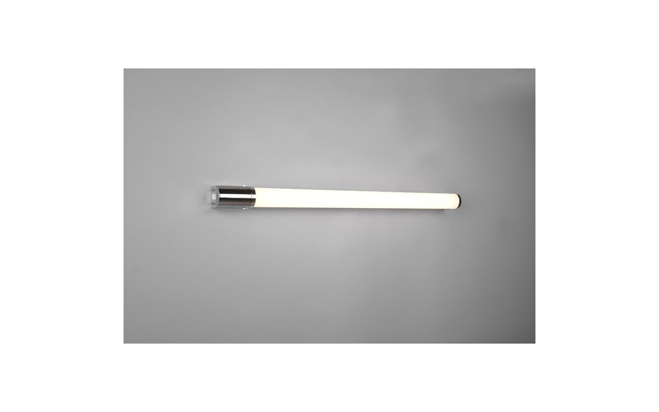 HLW LED LED Wandlamp 16W Trion Pilana - Warm Wit 3000K - Waterdicht IP44 - Glans Chroom