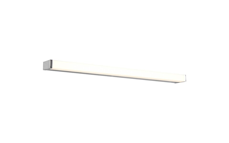 HLW LED LED Wall Lamp 12W Warm White 3000K - Splashproof IP44, Adjustable Beam Angle, Matte Chrome