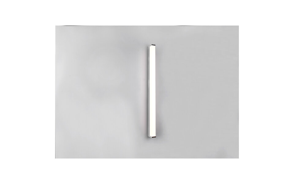 HLW LED LED Wandlamp 12W Warm Wit 3000K - Spatwaterdicht IP44, Verstelbare Beam Angle, Mat Chroom HLW LED LED Wandlamp 12W Warm Wit 3000K - Spatwaterdicht IP44, Verstelbare Beam Angle, Mat Chroom