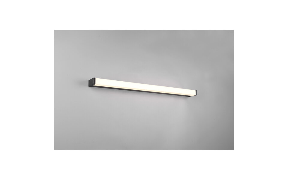 HLW LED LED Wandlamp Mat Zwart - 12W Warm Wit 2700K-3000K Waterdicht IP44 Beam Angle Verstelbaar