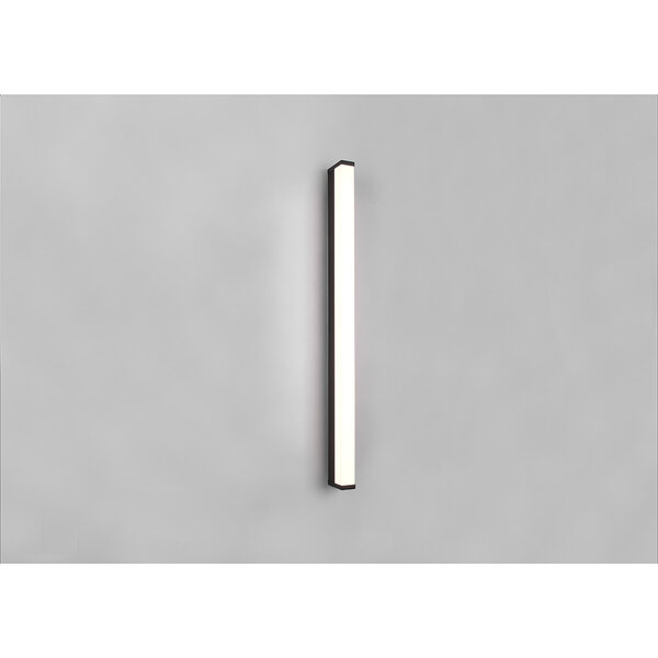 HLW LED LED Wandlamp Mat Zwart - 12W Warm Wit 2700K-3000K Waterdicht IP44 Beam Angle Verstelbaar HLW LED LED Wandlamp Mat Zwart - 12W Warm Wit 2700K-3000K Waterdicht IP44 Beam Angle Verstelbaar