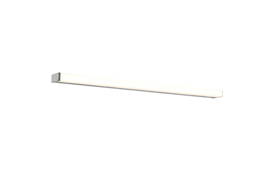 HLW LED LED Wandlamp Trion Fabian 20W Warm Wit 3000K Spatwaterdicht IP44 Mat Chroom
