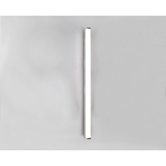 HLW LED LED Wall Lamp Trion Fabian 20W Warm White 3000K Splashproof IP44 Matte Chrome HLW LED LED Wall Lamp Trion Fabian 20W Warm White 3000K Splashproof IP44 Matte Chrome