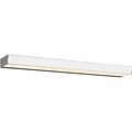 LED Wall Lamp 8W Warm White 3000K - Matte Chrome - Adjustable Beam Angle - Up & Down