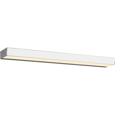 LED Wandlamp 8W Warm Wit 3000K - Mat Chroom - Beam Angle Verstelbaar - Up & Down LED Wandlamp 8W Warm Wit 3000K - Mat Chroom - Beam Angle Verstelbaar - Up & Down