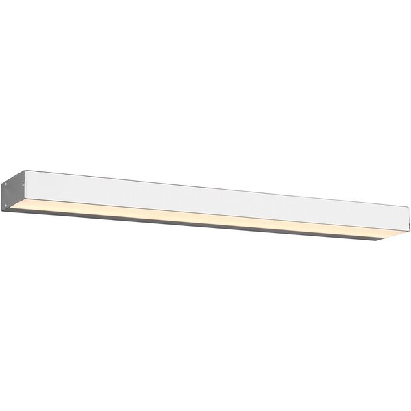 HLW LED LED Wandlamp 8W Warm Wit 3000K - Mat Chroom - Beam Angle Verstelbaar - Up & Down HLW LED LED Wandlamp 8W Warm Wit 3000K - Mat Chroom - Beam Angle Verstelbaar - Up & Down