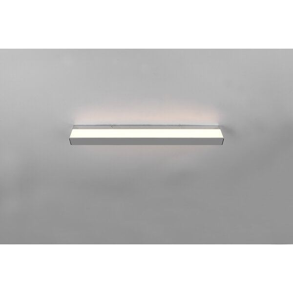 HLW LED LED Wandlamp 8W Warm Wit 3000K - Mat Chroom - Beam Angle Verstelbaar - Up & Down HLW LED LED Wandlamp 8W Warm Wit 3000K - Mat Chroom - Beam Angle Verstelbaar - Up & Down