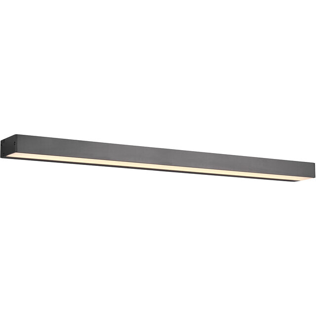 LED wandlamp | 13W | Mat zwart | Warmwit 2700–3000K | IP44 Verlichting per ruimte