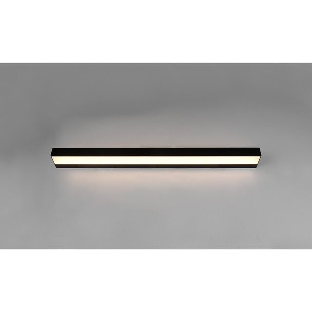 HLW LED LED Wandlamp Mat Zwart 13W - Warm Wit 2700K-3000K - Beam Angle Verstelbaar