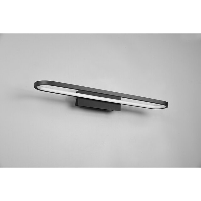 HLW LED Waterdichte LED Vloerlamp & Spiegelverlichting 22W Warm Wit 2700K-3000K Zwart