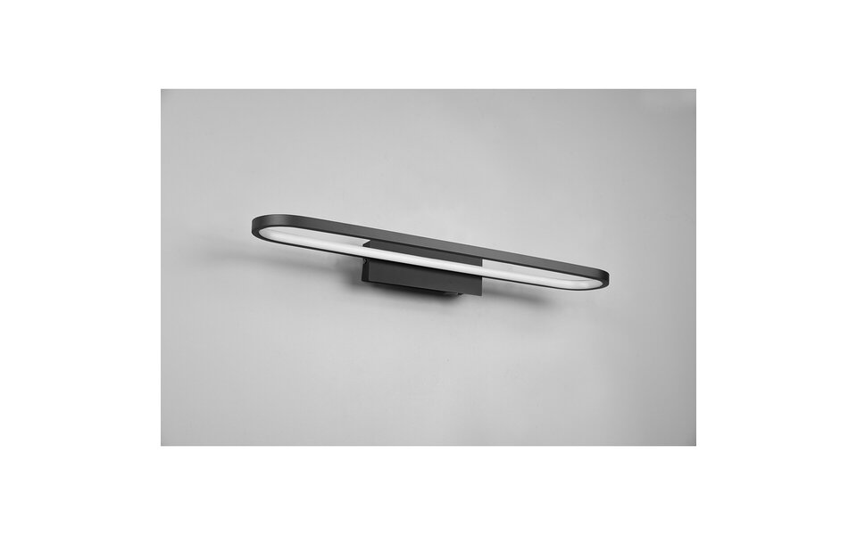 HLW LED Waterdichte LED Vloerlamp & Spiegelverlichting 22W Warm Wit 2700K-3000K Zwart