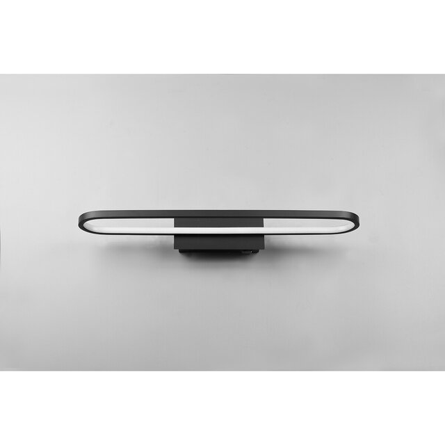 HLW LED Waterdichte LED Vloerlamp & Spiegelverlichting 22W Warm Wit 2700K-3000K Zwart