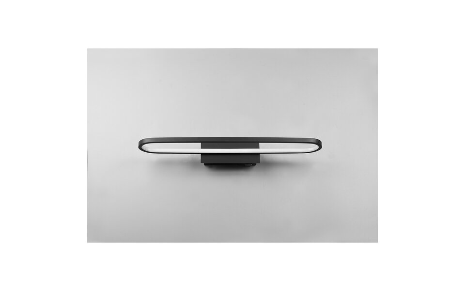 HLW LED Waterdichte LED Vloerlamp & Spiegelverlichting 22W Warm Wit 2700K-3000K Zwart