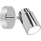 HLW LED LED Wandspot Trion Artion - GU10 Fitting, Waterdicht IP44, Mat Chroom Aluminium