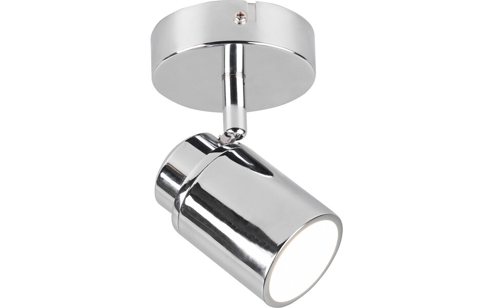 HLW LED LED Wandspot Trion Artion - GU10 Fitting, Waterdicht IP44, Mat Chroom Aluminium