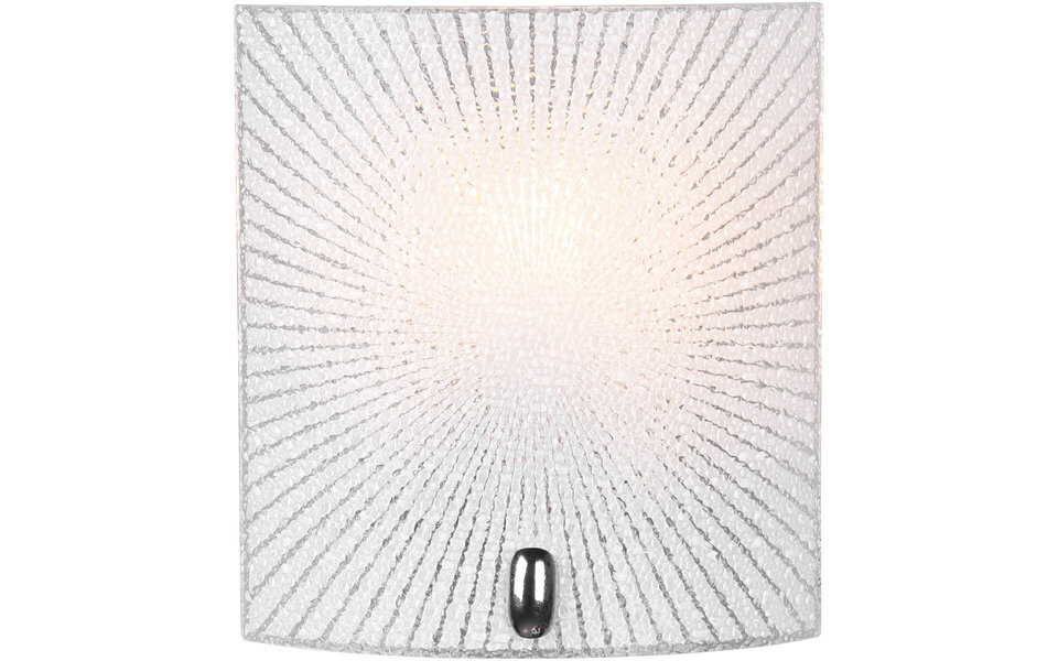 HLW LED LED Wall Lamp Trion Elize - Matte Chrome Aluminum, E27 Fitting, Modern Square Design HLW LED LED Wall Lamp Trion Elize - Matte Chrome Aluminum, E27 Fitting, Modern Square Design