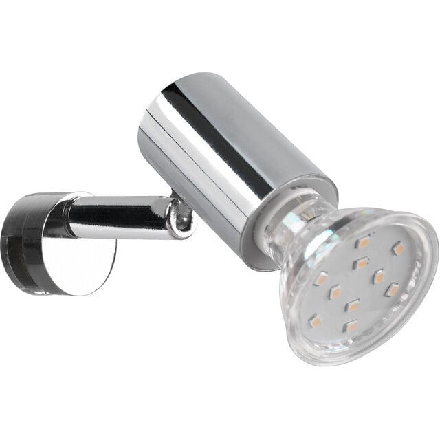 HLW LED LED Wall Lamp Trion Loreno - Splashproof IP44, GU10 Fitting, Gloss Chrome HLW LED LED Wall Lamp Trion Loreno - Splashproof IP44, GU10 Fitting, Gloss Chrome