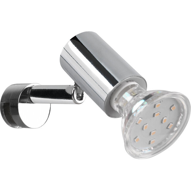 HLW LED LED Wandlamp Trion Loreno - Spatwaterdicht IP44, GU10 Fitting, Glans Chroom