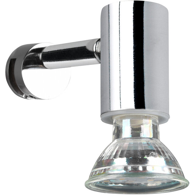 HLW LED LED Wall Lamp Trion Loreno - Splashproof IP44, GU10 Fitting, Gloss Chrome HLW LED LED Wall Lamp Trion Loreno - Splashproof IP44, GU10 Fitting, Gloss Chrome