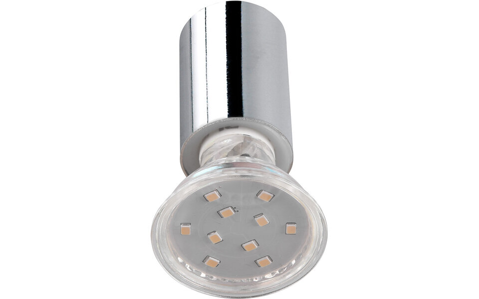 HLW LED LED Wandlamp Trion Loreno - Spatwaterdicht IP44, GU10 Fitting, Glans Chroom