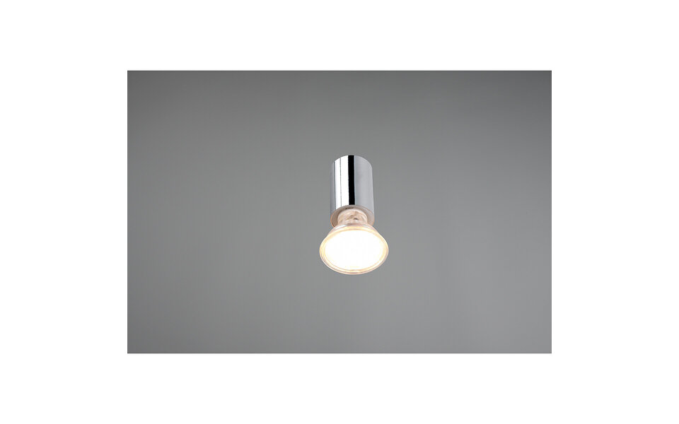 HLW LED LED Wall Lamp Trion Loreno - Splashproof IP44, GU10 Fitting, Gloss Chrome HLW LED LED Wall Lamp Trion Loreno - Splashproof IP44, GU10 Fitting, Gloss Chrome