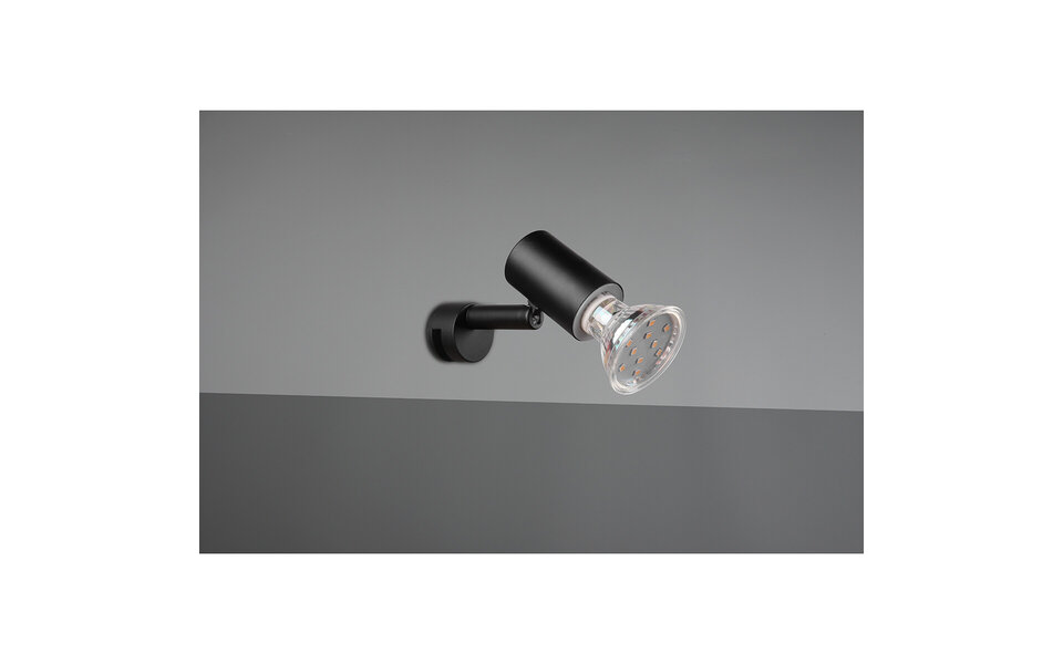 HLW LED Moderne LED Wandlamp Mat Zwart - Spatwaterdicht IP44, GU10 Fitting & Aluminium HLW LED Moderne LED Wandlamp Mat Zwart - Spatwaterdicht IP44, GU10 Fitting & Aluminium