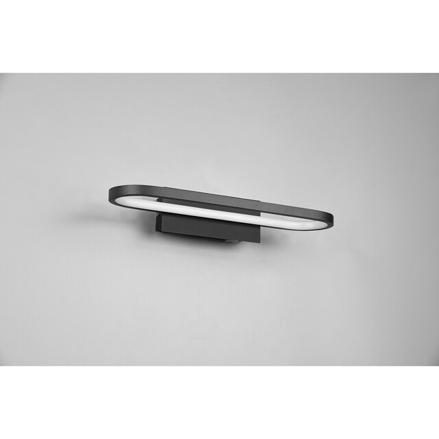 HLW LED LED Vloerlamp - Waterdichte Zwarte & Witte LED Lamp 17W Warm Wit 2700K-3000K