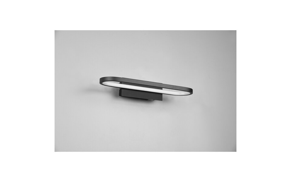 HLW LED LED Vloerlamp - Waterdichte Zwarte & Witte LED Lamp 17W Warm Wit 2700K-3000K