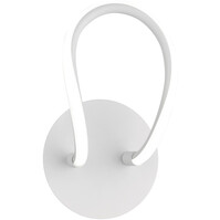 LED wall lamp | 11.5W | 4000K | Matte white | Dimmable | Adjustable