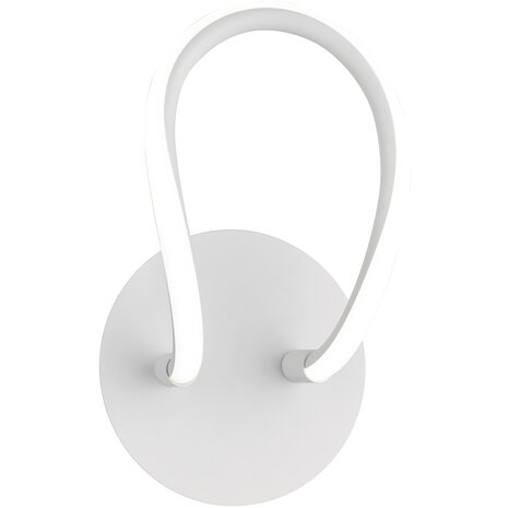 Dimbare LED Wandlamp 11.5W - Mat Wit, Beam Angle Verstelbaar & Neutraal Wit Licht