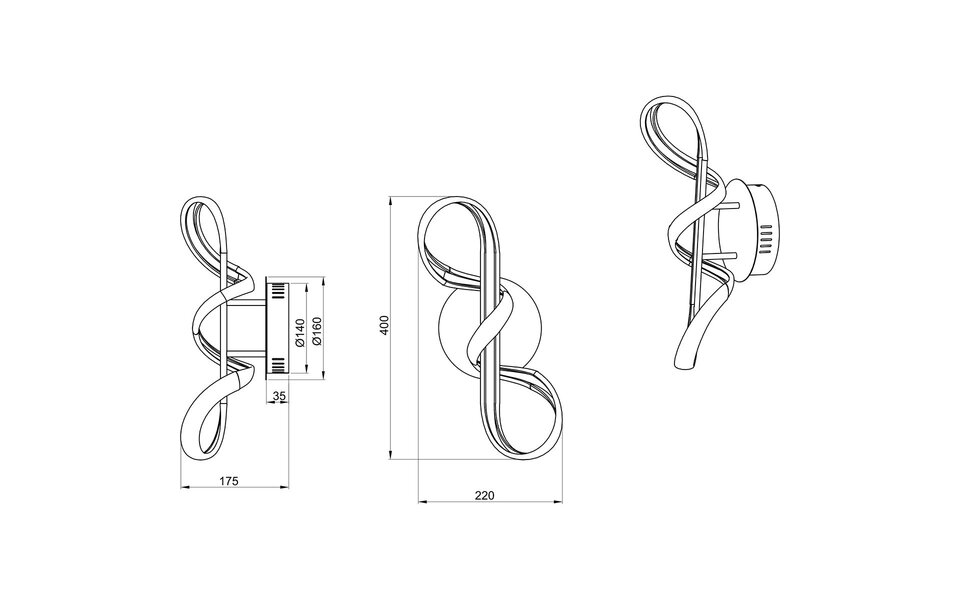 HLW LED Dimmable LED Wall Lamp 18W - Matte White, Neutral White Light | LED Floor Lamp & Wall Lamp
