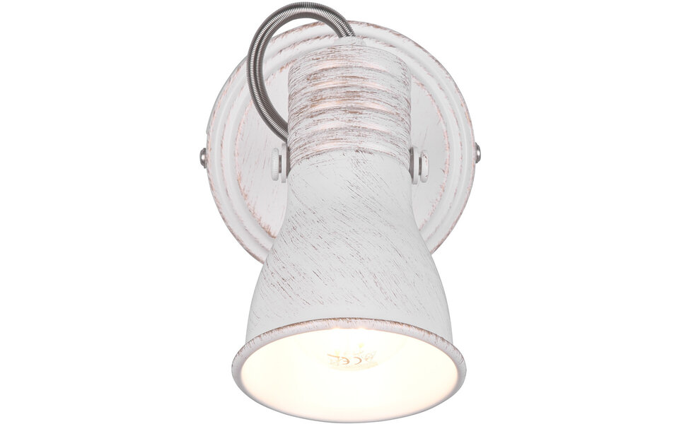 HLW LED LED Wandspot Antiek Wit - Stijlvolle LED Vloerlamp, Spot met E14 Fitting HLW LED LED Wandspot Antiek Wit - Stijlvolle LED Vloerlamp, Spot met E14 Fitting