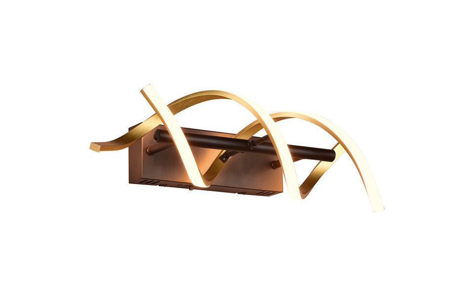 HLW LED Trion Sarina 22W Dimmable LED Wall Lamp - Matte Gold Aluminum & Adjustable Beam Angle HLW LED Trion Sarina 22W Dimmable LED Wall Lamp - Matte Gold Aluminum & Adjustable Beam Angle