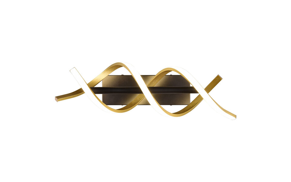 HLW LED Trion Sarina 22W Dimbare LED Wandlamp - Mat Gouden Aluminium & Verstelbare Beam Angle HLW LED Trion Sarina 22W Dimbare LED Wandlamp - Mat Gouden Aluminium & Verstelbare Beam Angle