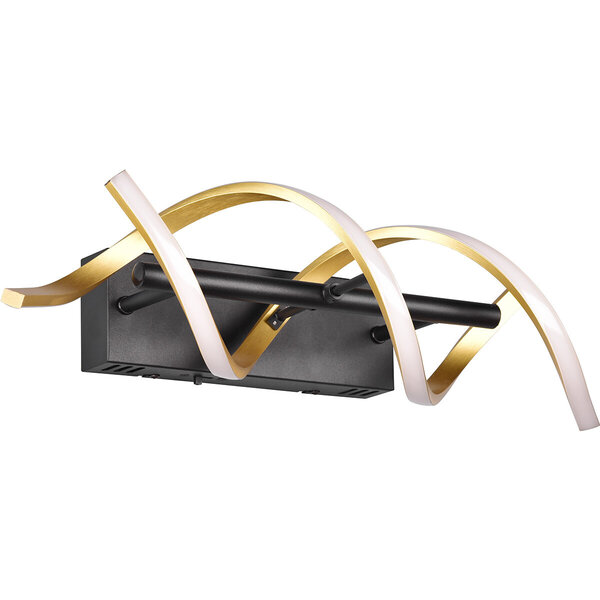 HLW LED Trion Sarina 22W Dimbare LED Wandlamp - Mat Gouden Aluminium & Verstelbare Beam Angle HLW LED Trion Sarina 22W Dimbare LED Wandlamp - Mat Gouden Aluminium & Verstelbare Beam Angle