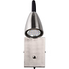 HLW LED Modern LED Wall Spotlight with GU10 Fitting, Adjustable Beam Angle & Matte Nickel Design