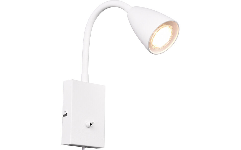 HLW LED Stijlvolle LED Wandspot - Mat Wit Aluminium, GU10 Fitting & Beam Angle Verstelbaar HLW LED Stijlvolle LED Wandspot - Mat Wit Aluminium, GU10 Fitting & Beam Angle Verstelbaar