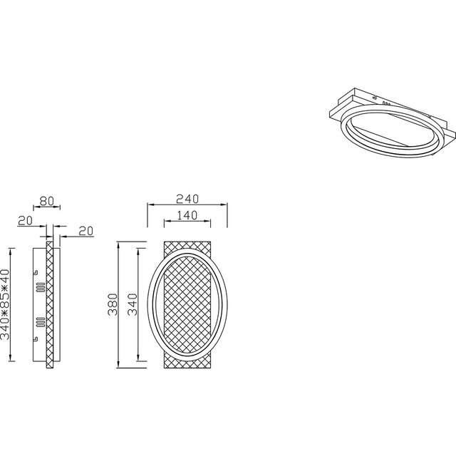 HLW LED Dimmable LED Wall Lamp 16W - Warm White 2700K-3000K - Matte White Metal - Adjustable Beam Angle