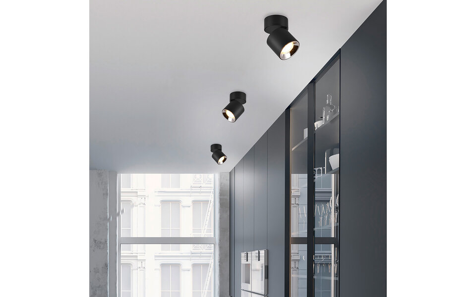 HLW LED Stijlvolle LED Wandlamp Mat Zwart met GU10 Fitting - Duurzaam Metaal HLW LED Stijlvolle LED Wandlamp Mat Zwart met GU10 Fitting - Duurzaam Metaal